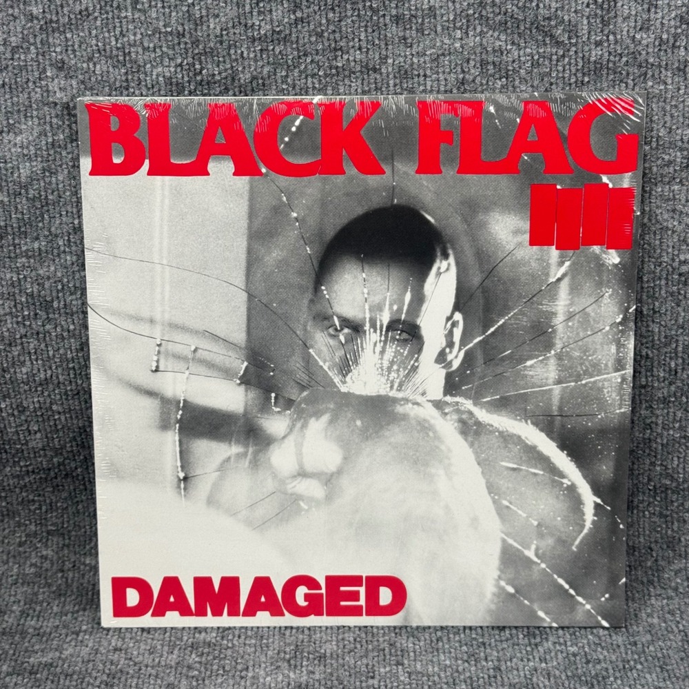 Black Flag Damaged Vinyl LP Record SST Records Factory Sealed Henry Rollins Punk